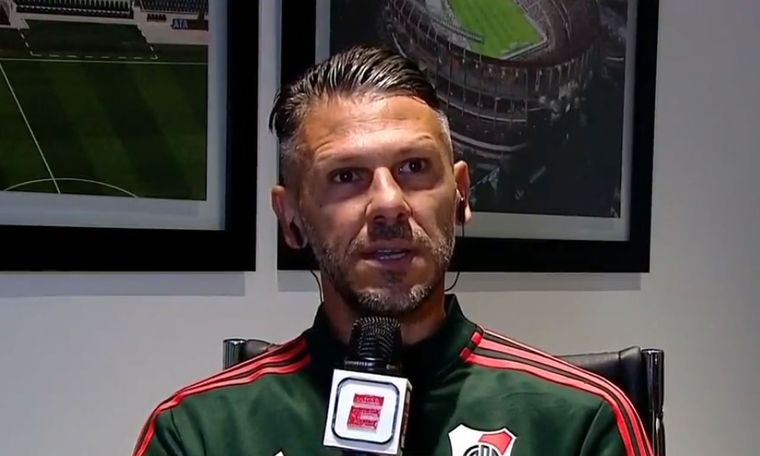 Martín Demichelis le quitó fuerza a la ansiedad por la llegada del Superclásico. Foto: Captura ESPN
