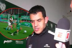 Rey Hilfer explicó por qué anuló el gol de Joaquín Gho al cierre del primer tiempo. Foto: Captura ESPN Rey Hilfer explicó por qué anuló el gol de Joaquín Gho al cierre del primer tiempo. Foto: Captura ESPN