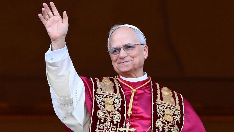 Los argentinos opinaron sobre la elección de Prevost como sucesor de Jorge Bergoglio Foto: EFE
