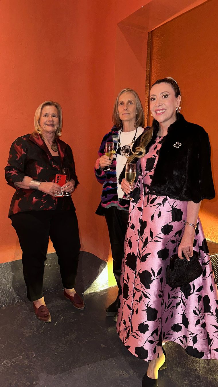 Patricia Ortiz, Claudia Ferroni y Mónica Molina Guzmán de Valenti. Patricia Ortiz, Claudia Ferroni y Mónica Molina Guzmán de Valenti.