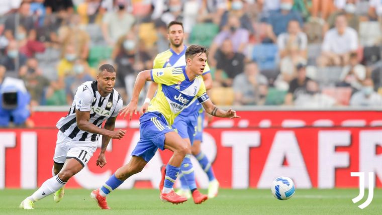 Dybala convirtió un gol en la Juventus. Foto: Juventus