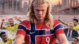 El remo noruego del Vikingo Erling Haaland hizo naufragar a Brasil una vez más en un Mundial. El remo noruego del Vikingo Erling Haaland hizo naufragar a Brasil una vez más en un Mundial.