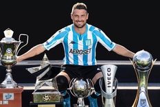 Iván Pillud es el jugador con más títulos oficiales en la historia de Racing Foto: Archivo Iván Pillud es el jugador con más títulos oficiales en la historia de Racing Foto: Archivo