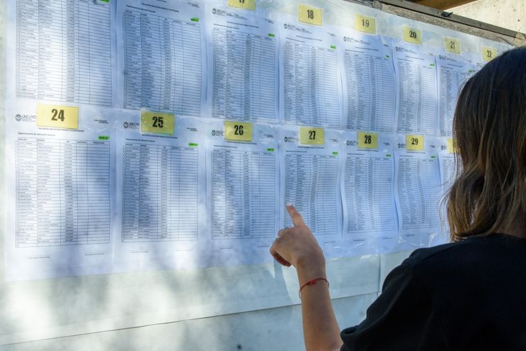 La UNCuyo difundió las notas de Lengua y Matemática de los aspirantes al ingreso 2026. Más de 2 mil alumnos participaron del proceso. La UNCuyo difundió las notas de Lengua y Matemática de los aspirantes al ingreso 2026. Más de 2 mil alumnos participaron del proceso.