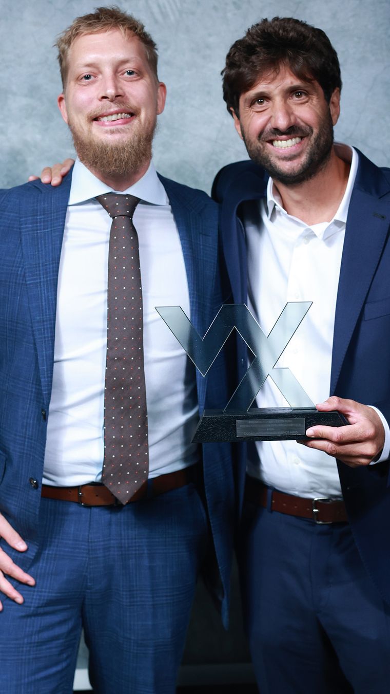 Bertil Tottenborg y Esteban Cigliutti recibieron el premio por Ness. Bertil Tottenborg y Esteban Cigliutti recibieron el premio por Ness.