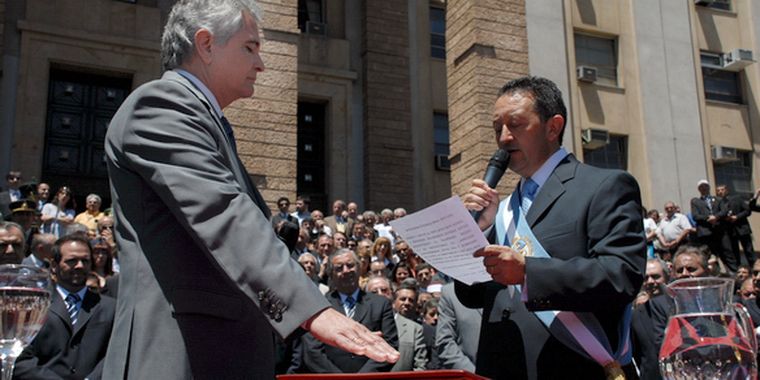 Marchena asumió como ministro de Gobierno en diciembre y albergaba grandes esperanzas. Foto: Nacho Gaffuri / MDZ