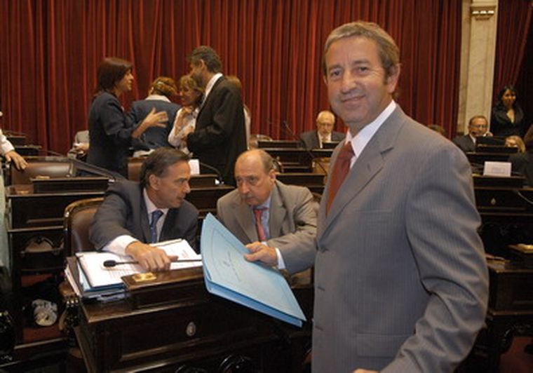 Cobos guía a los radicales K en el Congreso. Foto: Prensa Senado de la Nación