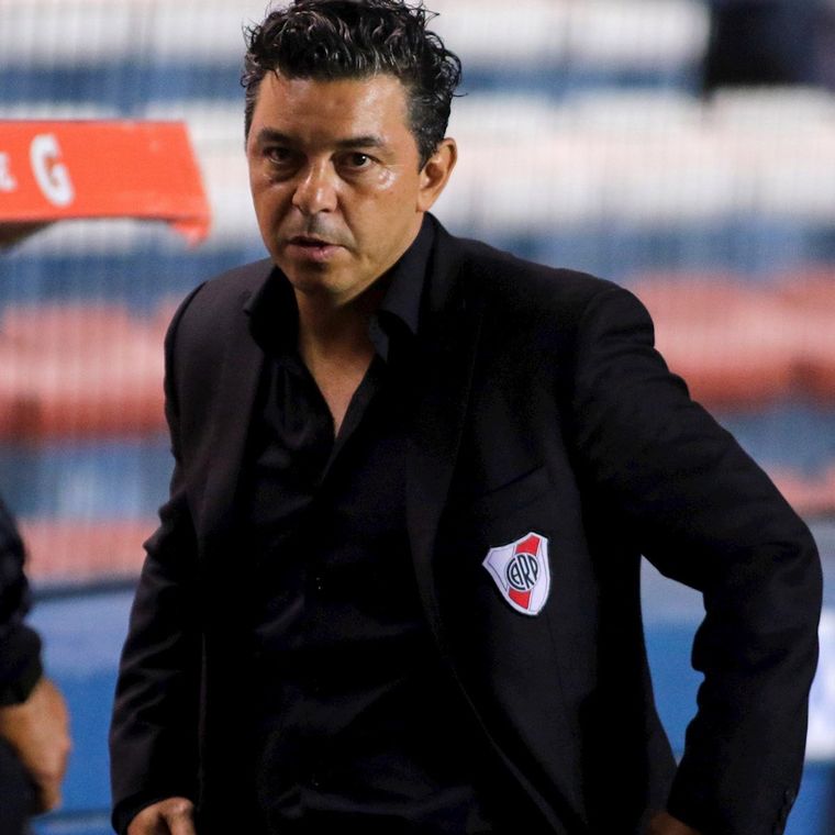 Marcelo Gallardo, DT de River. Foto: EFE