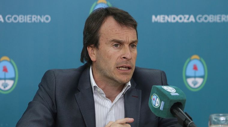 Lisandro Nieri, ministro de Hacienda y Finanzas de Mendoza. Foto: mendoza.gov.ar