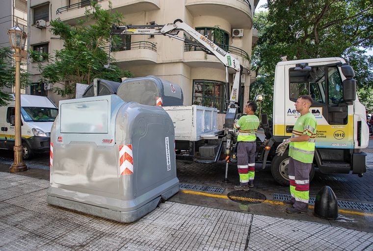 Así serán los nuevos contenedores de la Ciudad de Buenos Aires Foto: GCBA