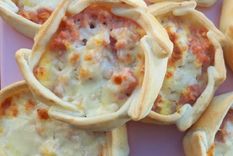 canastitas de jamón y queso Foto: pixabay