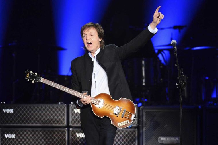 Paul McCartney dio una gira en 2024 muy exitosa. Foto: NA