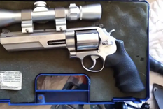 Armas de gran calibre secuestradas Foto: NA