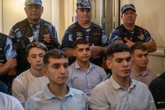 Algunos de los condenados por el crimen de Fernando Báez Sosa Foto: Télam Algunos de los condenados por el crimen de Fernando Báez Sosa Foto: Télam