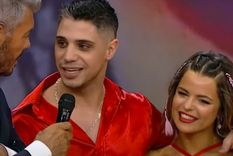 El Conejo confirmó el romance con su bailarina con un error. Foto: Captura TV