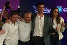 Alfredo Cornejo celebra el resultado y la alianza.&nbsp;