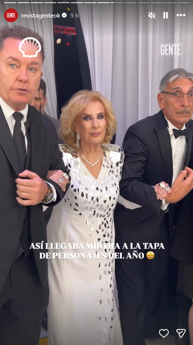 Mirtha Legrand presente en la gala de los Personajes del Año 2025. Mirtha Legrand presente en la gala de los Personajes del Año 2025.