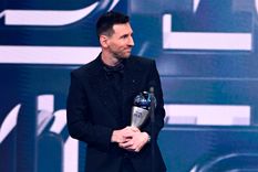 Messi ganó el premio The Best por tercera vez en su carrera Foto: FIFA