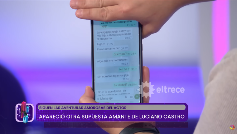 ¿Luciano Castro tiene otra amante? ¿Luciano Castro tiene otra amante?