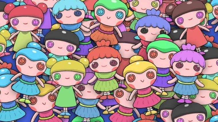 ACERTIJO VISUAL ACERTIJO VISUAL, RETO VISUAL, MUÑECA Foto: ARCHIVO