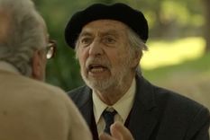 Luis Brandoni en Parque Lezama.