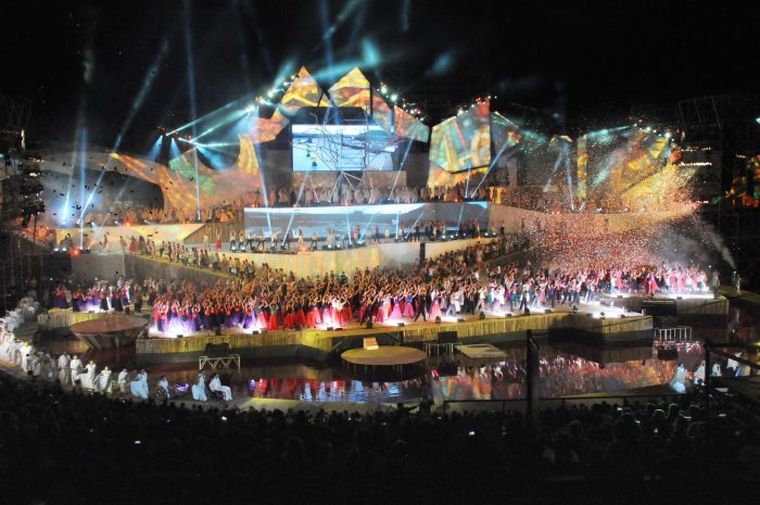 Este sábado se realizará el Acto Central de la Fiesta Nacional de la Vendimia. Foto: Prensa Mendoza