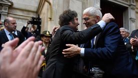 Mariano Cuneo Libarona y Javier Milei