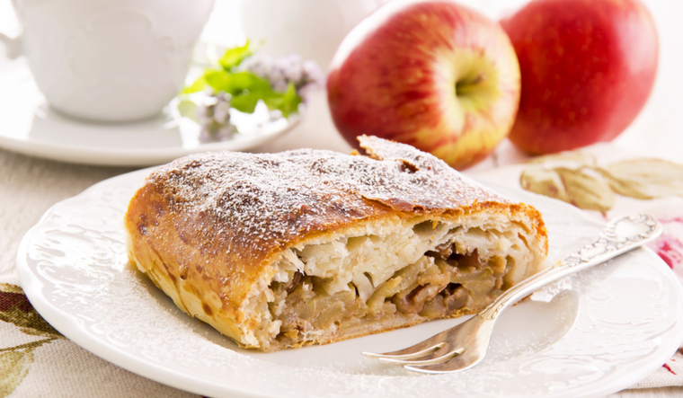 Strudel de manzana: el postre perfecto para cualquier ocasión Foto: Shutterstock
