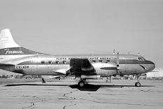 La imagen de una de las primeras aeronaves de la empresa Foto: archivo La imagen de una de las primeras aeronaves de la empresa Foto: archivo