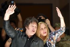 Juntos. Javier y Karina Milei, ahora ya en el poder Foto: EFE Juntos. Javier y Karina Milei, ahora ya en el poder Foto: EFE