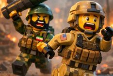 la bbc habla con el hombre que esta usando la ia para hacer videos para iran con la estetica de lego