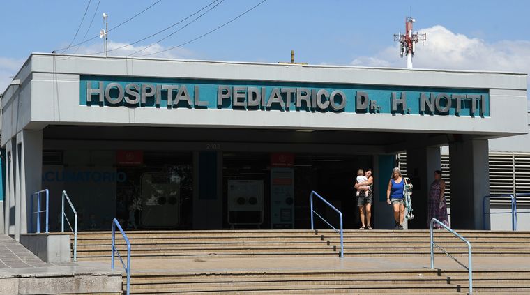 La nena atropellada en San Martín está internada en el hospital Notti