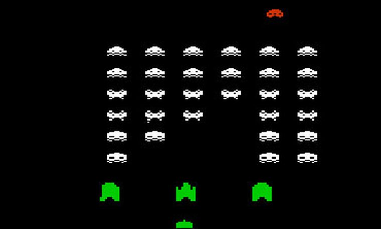 El famoso juego Space Invaders Foto: Web