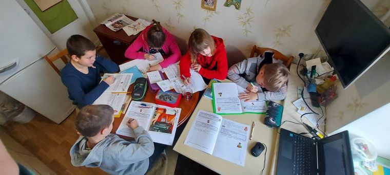 Nuestros niños están siendo destruidos por la guerra. Foto: Gentileza: Inna Usenko.