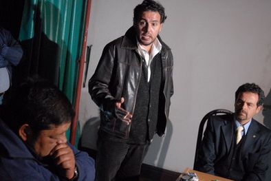 MDZol | El mediador por el gobierno provincial, Diego Lavado, observa el encuentro. Foto: Ivana González/MDZ