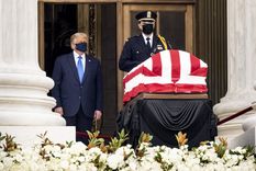 ¿por que abuchearon a donald trump al visitar la corte suprema?