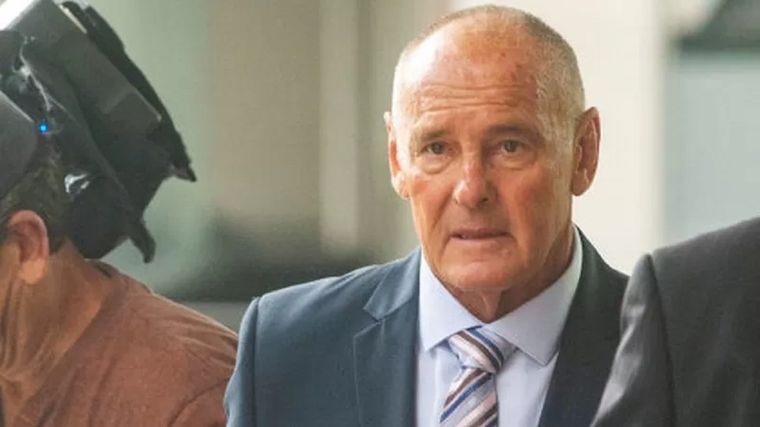 Chris Dawson en la Corte Suprema de Nueva Gales del Sur. Foto: GETTY IMAGES