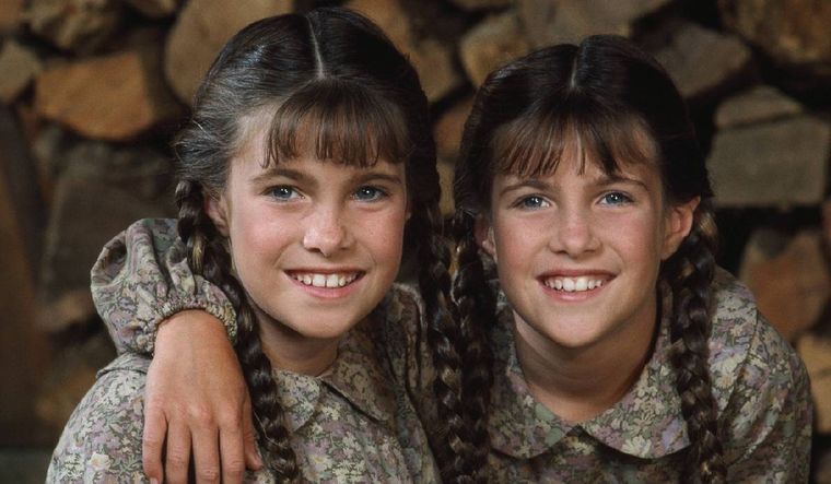 Lindsay y Sidney Greenbush se pusieron en la piel de Carrie en la serie La familia Ingalls.