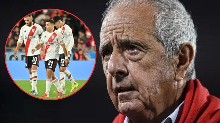 DOnofrio se hizo eco del rendimiento del River de Coudet y lanzó frases duras.