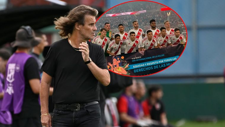 Ruben Darío Insua eligió a un titular de River como uno de los tres mejores futbolistas del mundo. Foto: Fotobaires y Liga AFA