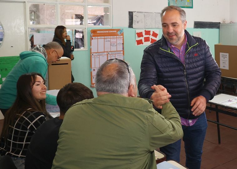 El intendente Stevanato va por la reelección este domingo en Maipú Foto: Prensa Maipú