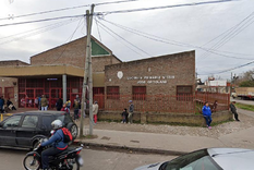 La escuela en la que dejaron la terrible nota Foto: Télam