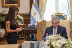 una asistente de alberto fernandez dijo que su secretaria se lamentaba porque no recibia a martinez sosa