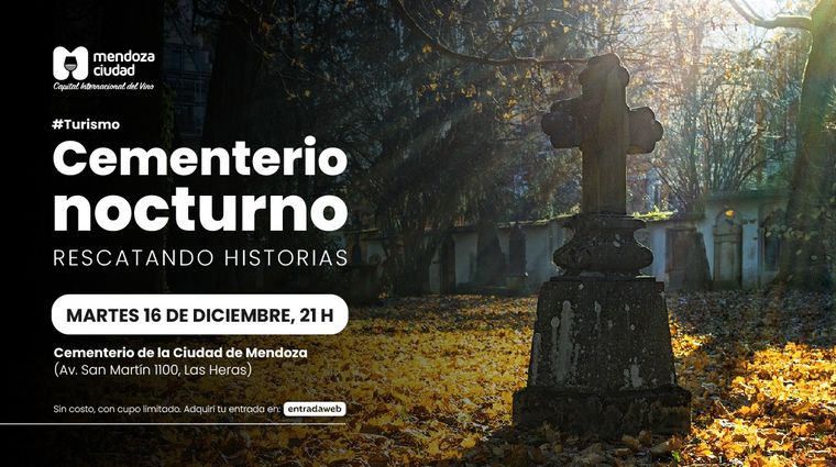 Nuevas visitas nocturnas en el Cementerio de la Capital. Nuevas visitas nocturnas en el Cementerio de la Capital.