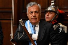 Cornejo batió el récord: fue su séptimo discurso ante la Asamblea Legislativa.