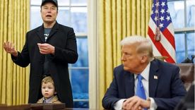 Elon Musk y Donald Trump hace poco tiempo atrás, ahora, están alejados. Foto EFE Elon Musk y Donald Trump hace poco tiempo atrás, ahora, están alejados. Foto EFE