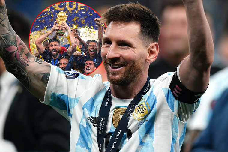 La maldición de los campeones vigentes podría sonreírle a la Argentina de Messi en Qatar 2022.
