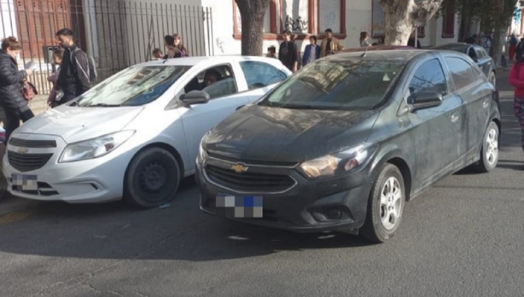 El agente de tránsito sufrió lesiones leves Foto: NA