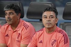 Gallardo explicó el porqué le dio la titularidad a Ledesma y le bajó el tono al polémico posteo que había hecho el arquero en la previa. Foto: Archivo