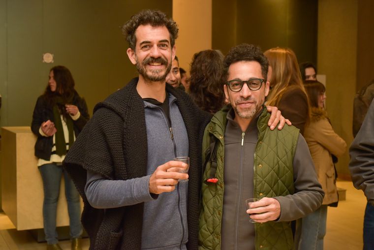 Los músicos Manu Damia y Marcelo Forte. Los músicos Manu Damia y Marcelo Forte.